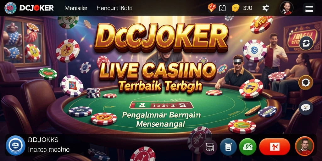 Tampilan gameplay Live Casino IDCJOKER yang menarik dan interaktif.