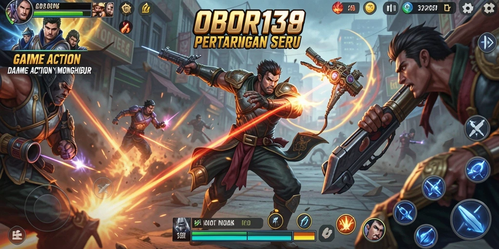 Screenshot gameplay OBOR138 yang menampilkan pertempuran seru dan grafik memukau.